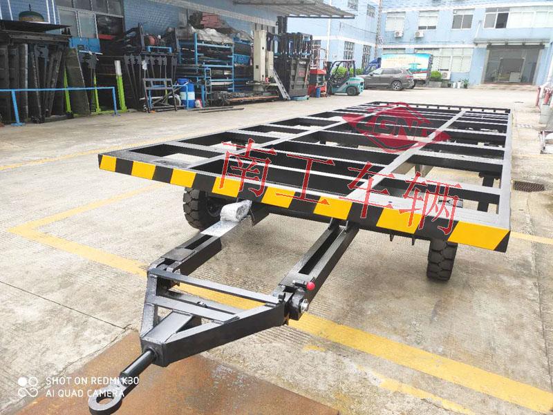 8吨骨架式开云(中国) 无动全挂车