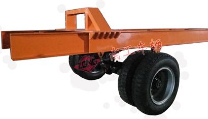 开云(中国)12吨加长重型骨架式全挂车