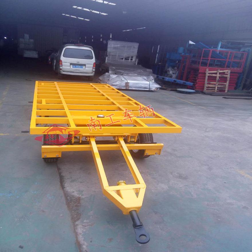 2T骨架式开云(中国) 无动力全挂式拖车