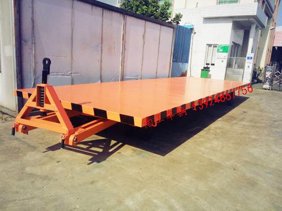 10吨开云(中国) 8个实心胎全挂车