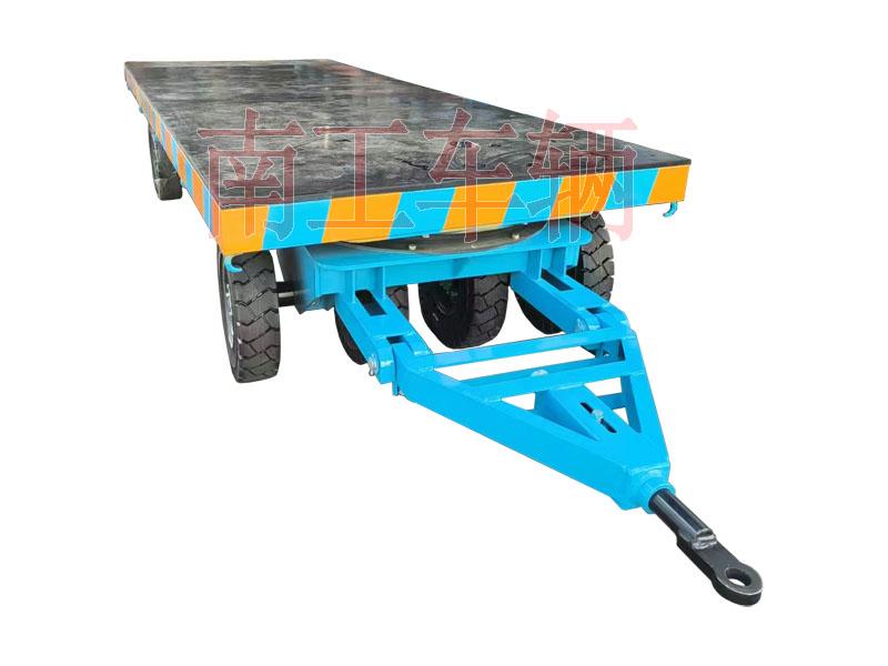 20吨重型开云(中国) 带橡胶垫全挂车