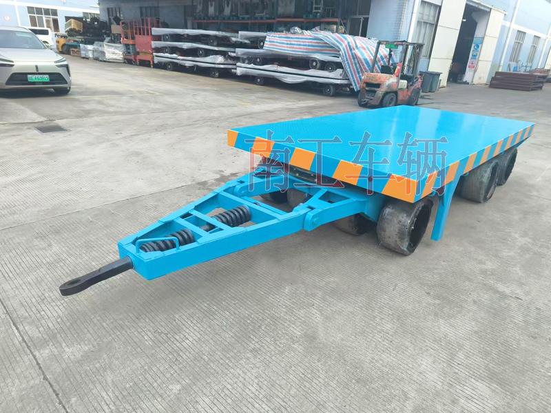 40吨重型开云(中国) 无动力牵引全挂工具拖车